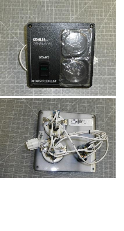 A-344033 Kohler Panel Assembly Controller Models: 5E/4EF, 7.3E/6EF, 5ECD/4EFCD-Low CO, 7.3ECD/6EFCD-Low CO OBSOLETE 3/18/2026 THIS PART IS IN STOCK 3/18/2026