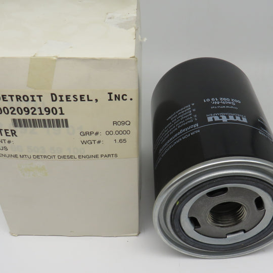 0020921901 Detroit Diesel Fuel Filter For MTU1500