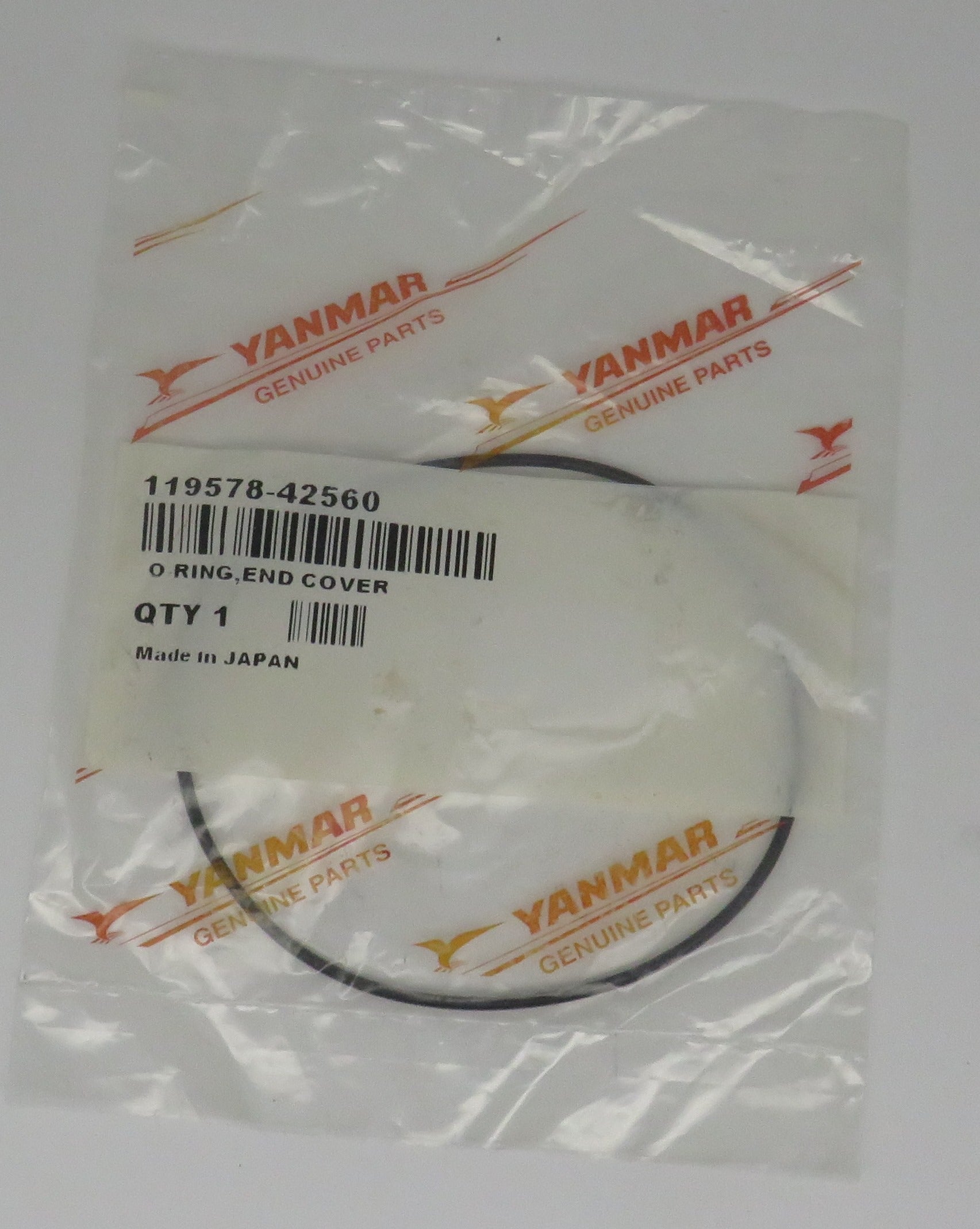 119578-42560 Yanmar O-Ring 6LY3 Water Pump Cover Replaces Part#119574-42570
