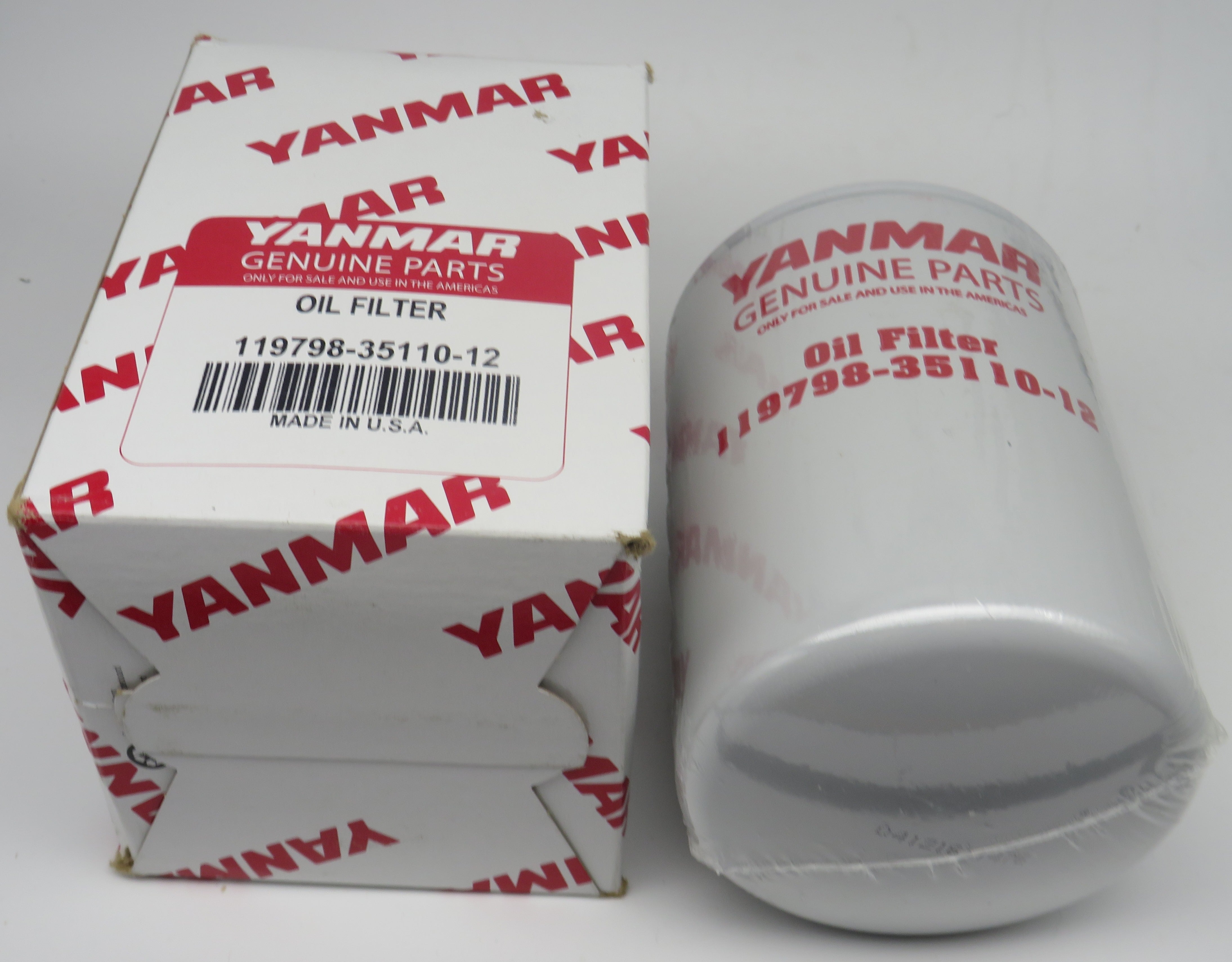Yanmar Oil Filter 124411-35170 replaces 119798-35110-12