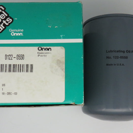 122-0550 Onan Oil Filter For MDL 4/6 ESN 5312 5967 & Below CROSS FRAM PH3616 