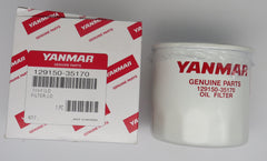 129150-35170 Yanmar Lube Oil Filter. This product Superseded 370-129150-35153 4/30/2024 THIS PART IS IN STOCK 4/30/2024