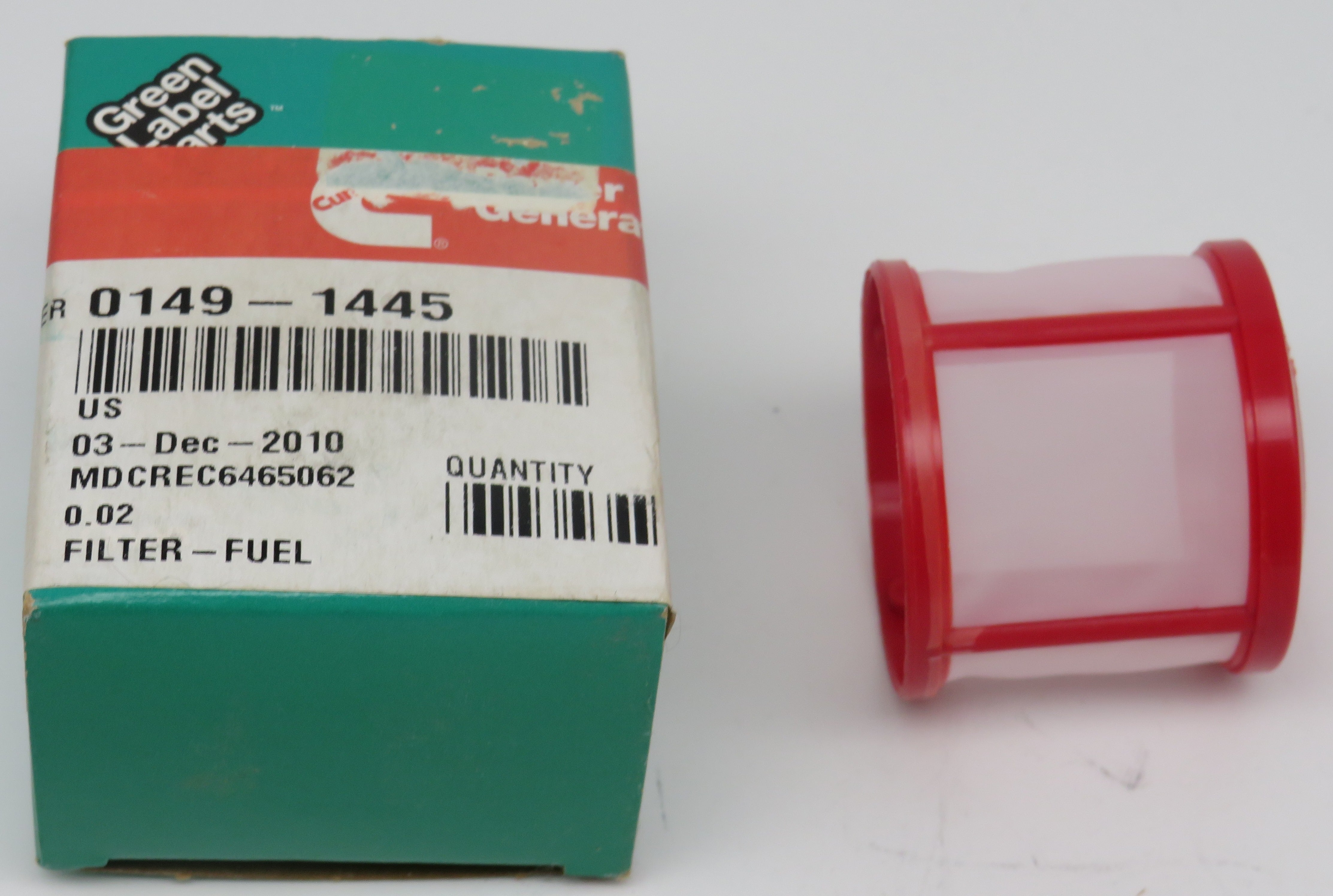 149-1445 Onan Fuel Filter 2/9/2024 THIS PART IS IN STOCK 2/9/2024
