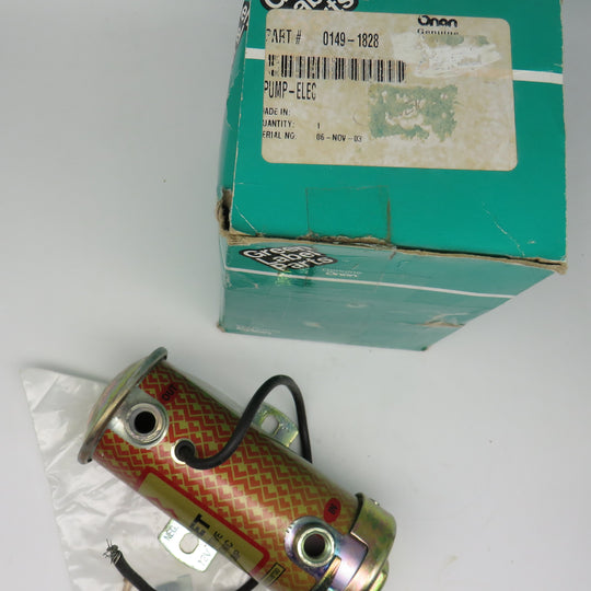 149-1828 Onan Generator Fuel Pump Kit for MCCK OBSOLETE 6/5/2025 THIS PART IS IN STOCK 6/5/2025
