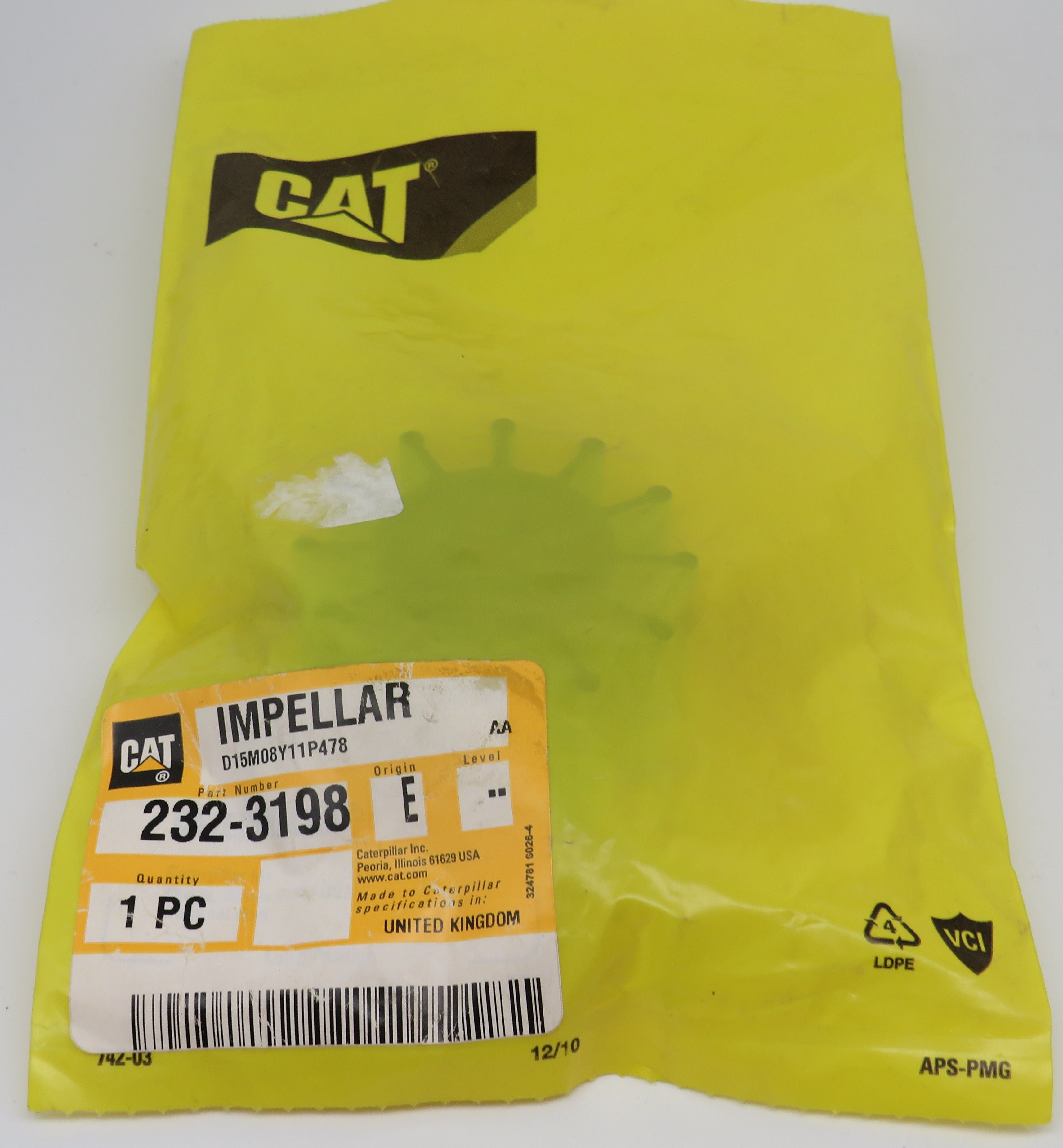232-3198 Caterpillar Impeller