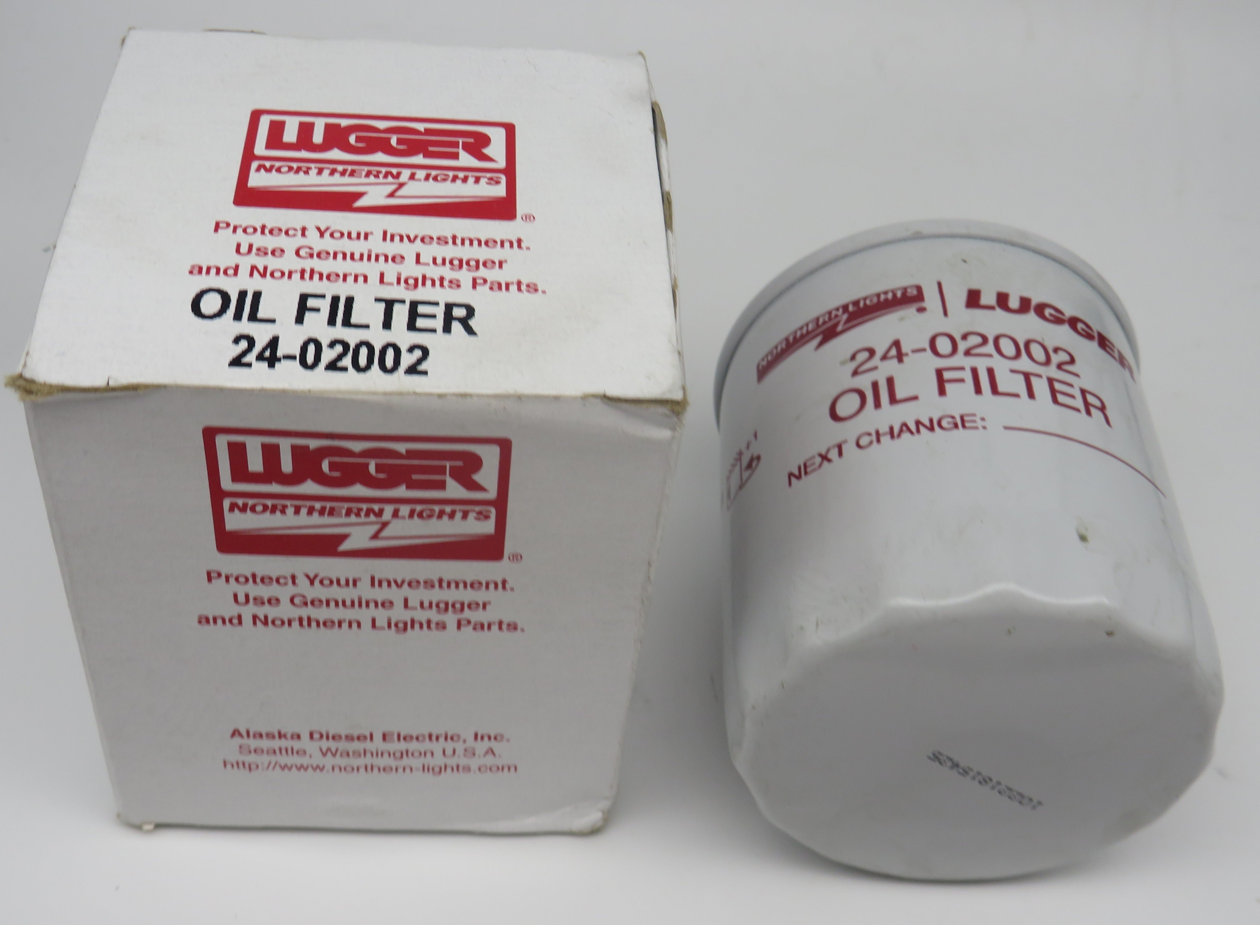 24-02002 Northern Lights Lugger Oil/Hydraulic Filter (Replaces 24-02001 & 24-03100)