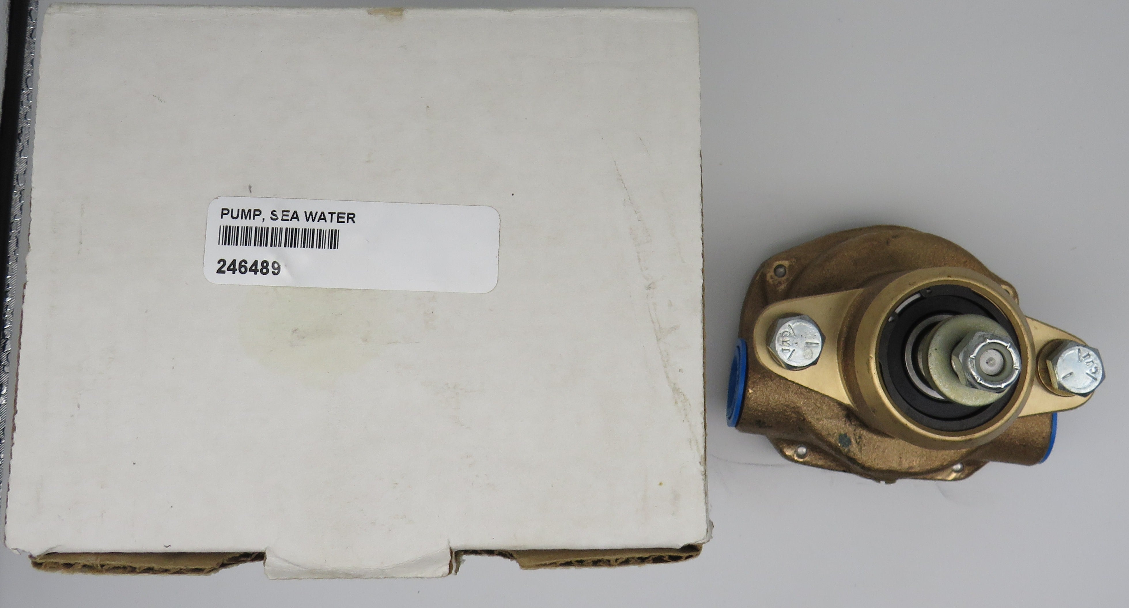 246489 Kohler Pump, Sea Water, Without Pulley For Kohler 6.5CZ23 (goes with 267437 seawater pump drive)  2/9/2024 THIS PART IS IN STOCK as of 2/9/2024