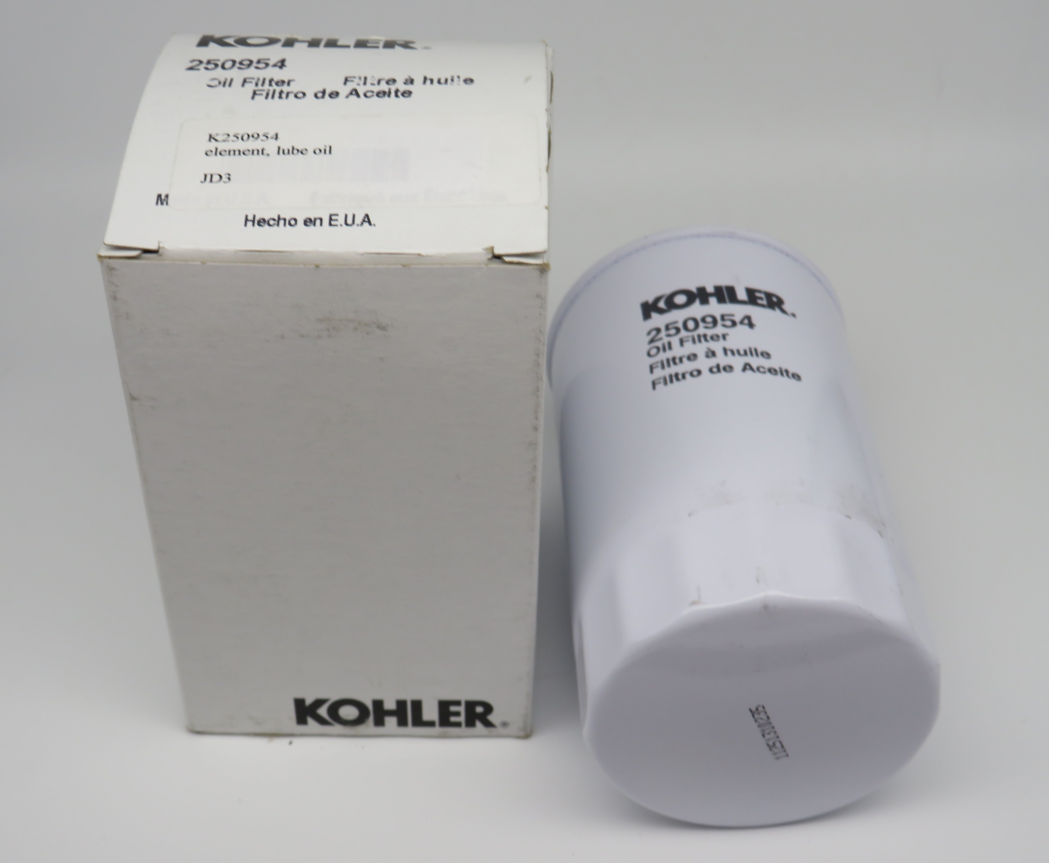 250954 Kohler Lube Oil Filter 11/17/2025 THIS PART IS IN STOCK 11/17/2025