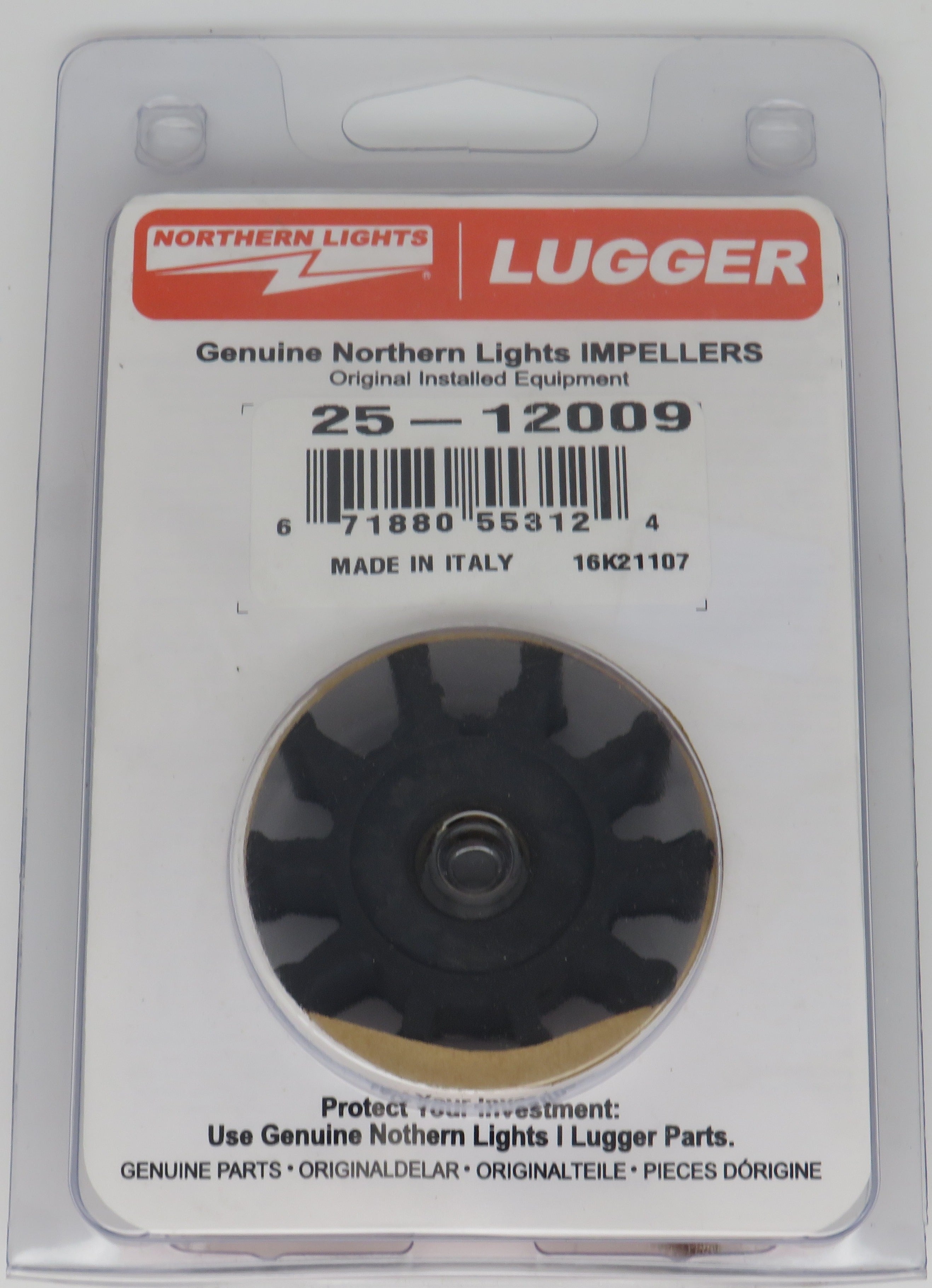 25-12009 Northern Lights Lugger Impeller