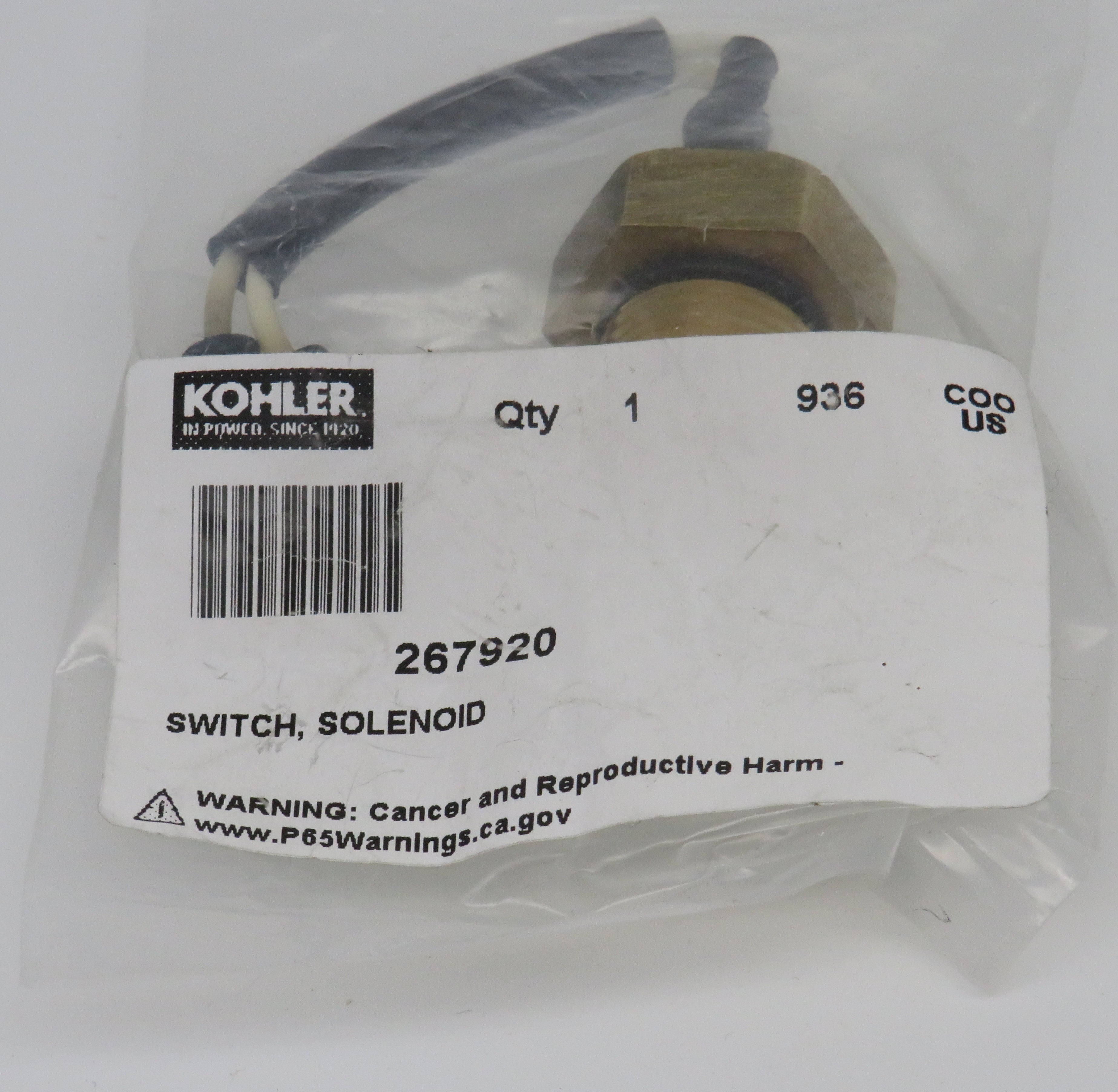 267920 Kohler Solenoid Switch