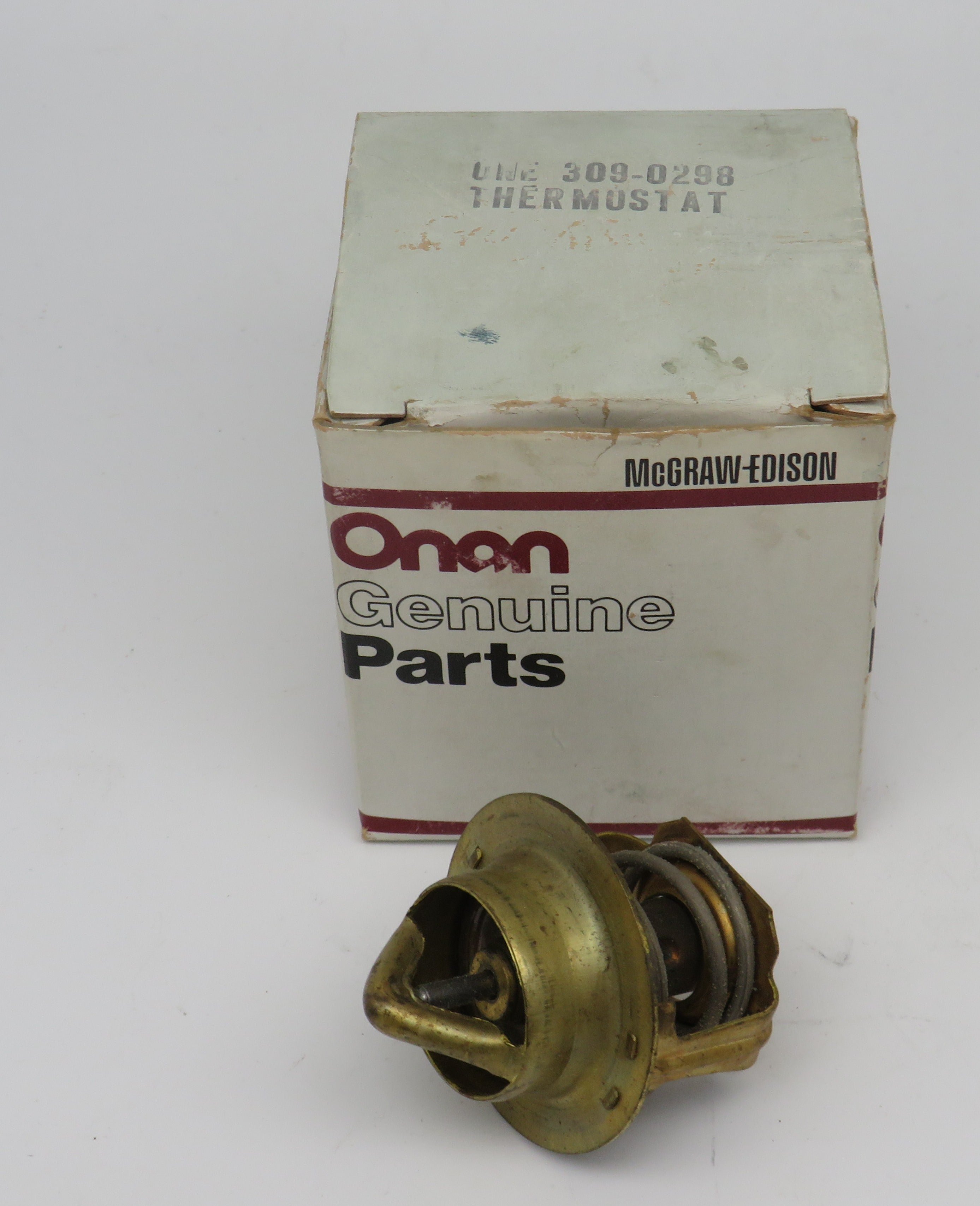 309-0298 Onan Thermostat for MAJ Series Marine Diesel Genset Engines OBSOLETE 