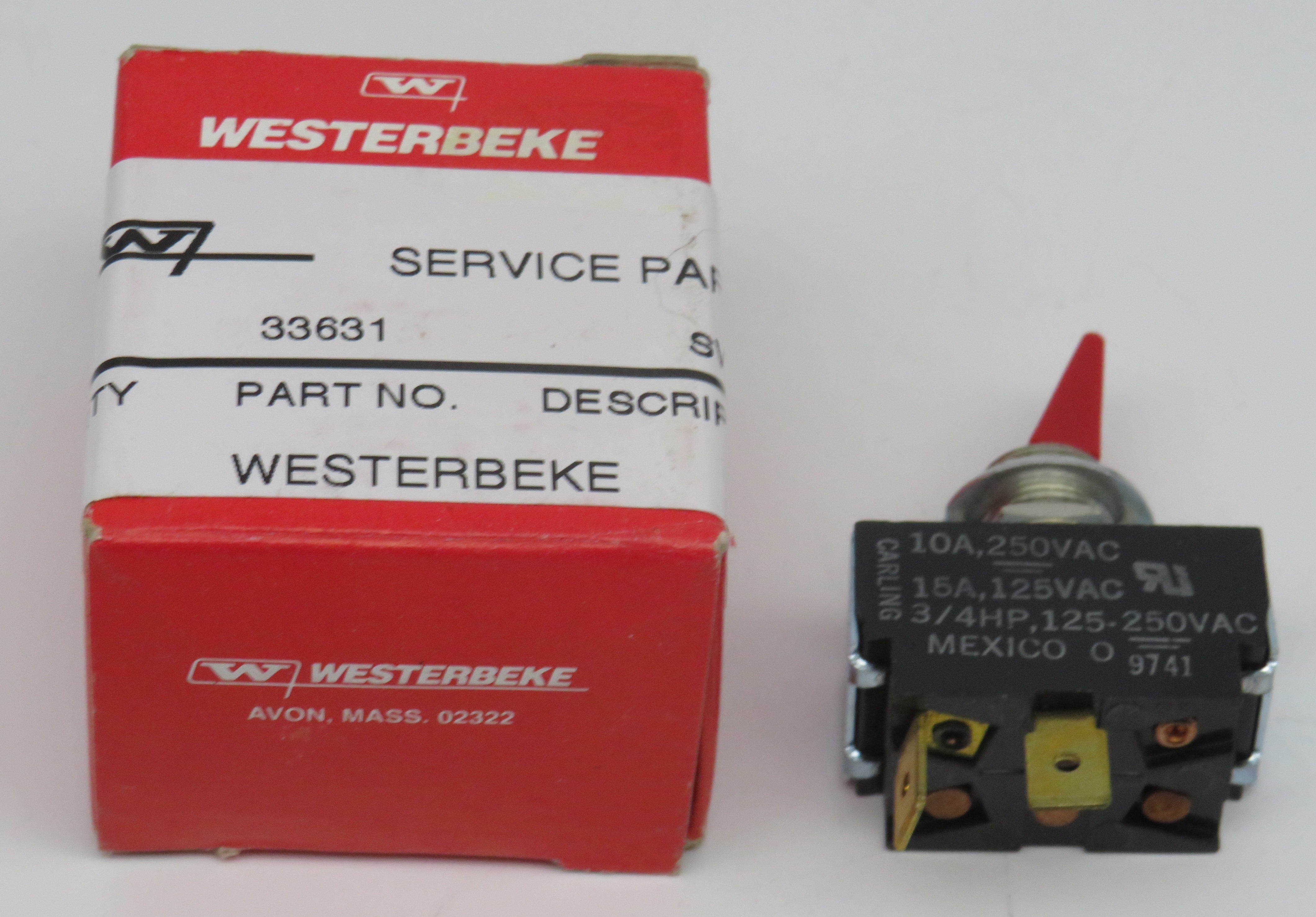 33631 Westerbeke Switch