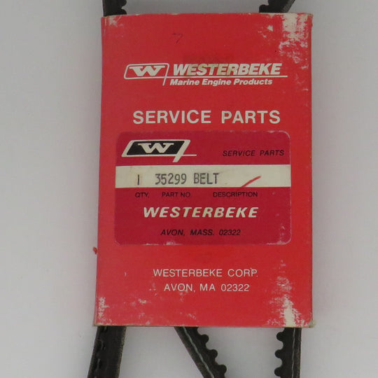 35299 Westerbeke Belt, Alternator 10/21/2025 THIS PART IS IN STOCK 10/21/2025