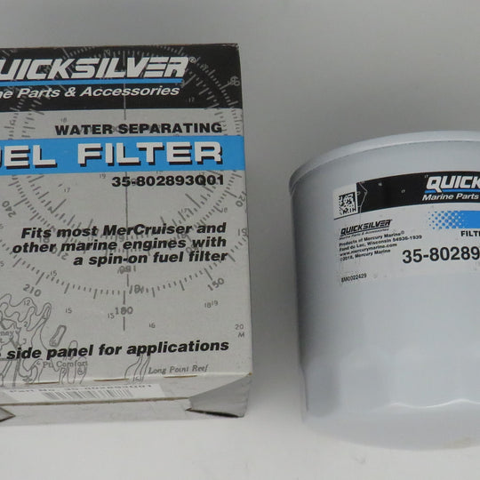 35-802893Q01 Quick Silver Water Separating Fuel Filter Mercury 35-802893T