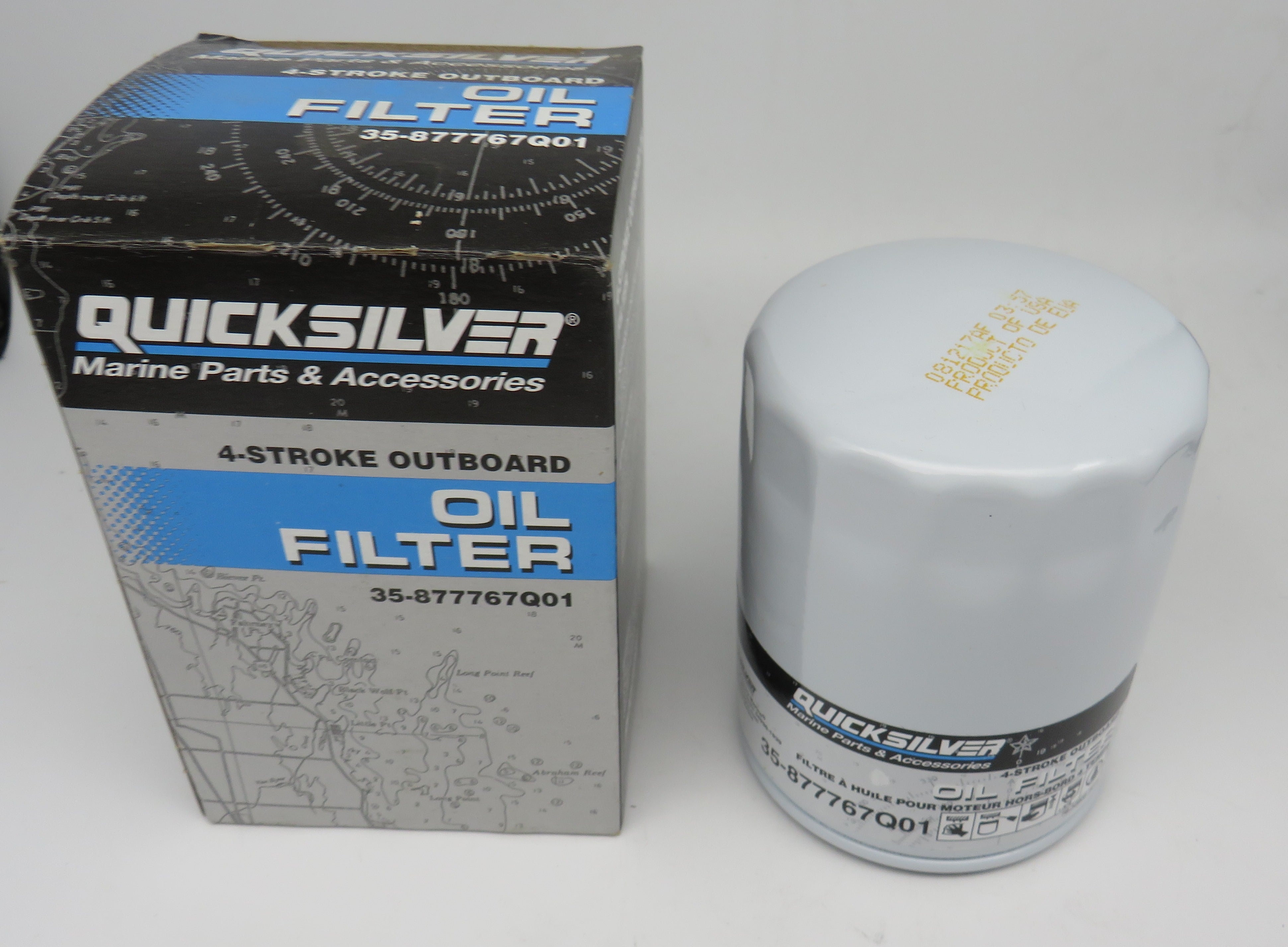 35-877767Q01 QuickSilver Oil Filter O/B Verado L4 MZ