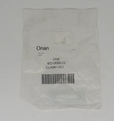 402-0688-02 Onan Clamp-ISO For HDKAJ, HDKAK, & HDKAT On Exhaust System 