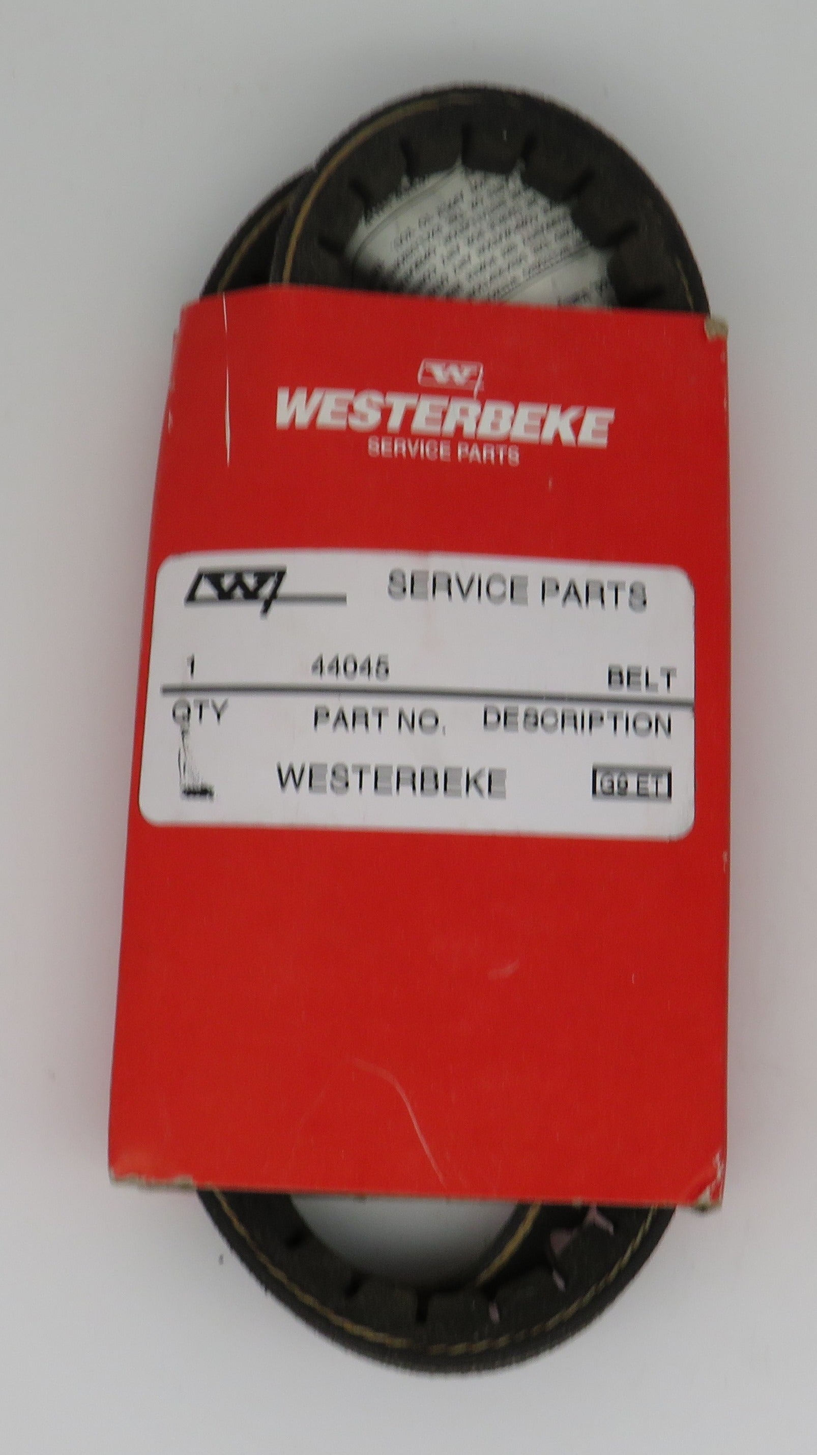 44045 Westerbeke Fan Belt, Cog