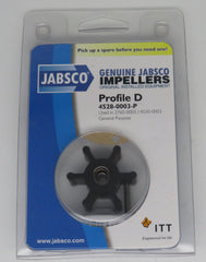 4528-0003-P Jabsco Par Impeller Kit used on pump 2760-0003 and 4530-0003