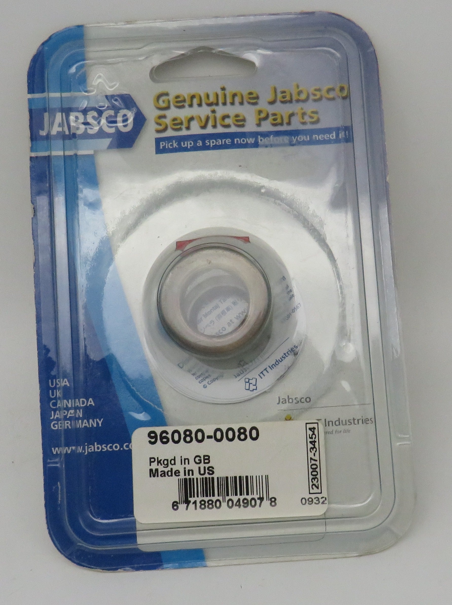 96080-0080 Jabsco Par Rotary Mechanical Lip Seal Assembly