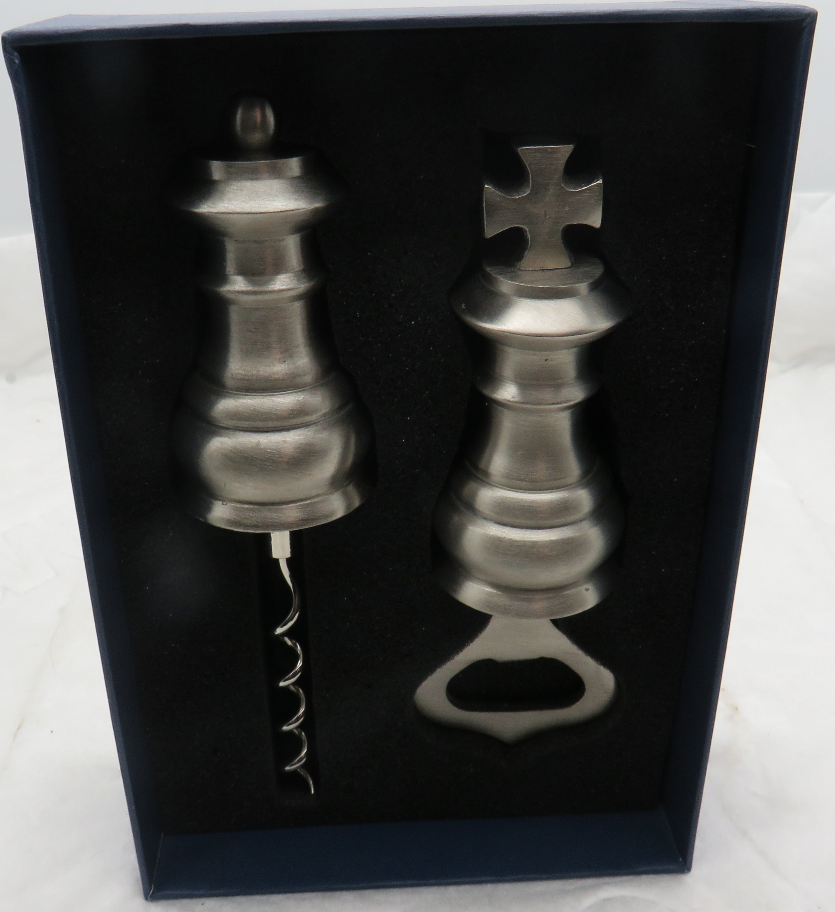 Authentic Models Aluminum Chess Opener 2 Set BA007 OBSOLETE Discontinued NLA 