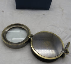 Authentic Models Magnifier Discovery Glass CO004 Distressed Bronze Finish OBSOLETE Discontinued NLA 