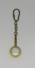 Brass Key Ring Magnifier