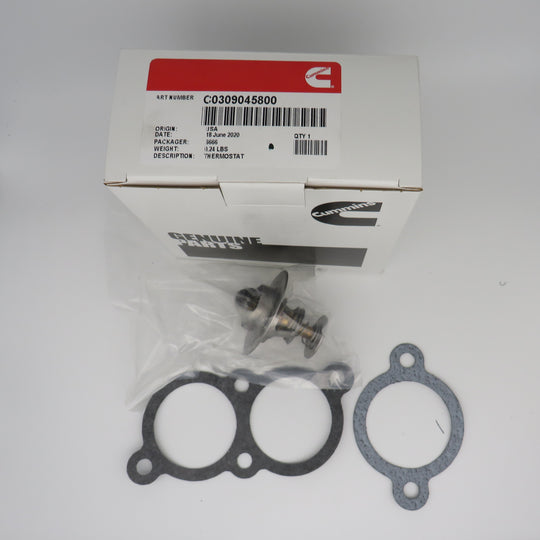 C0309045800 Onan Replaces 309-0458 Thermostat Kit 192 Degrees 5/15/2024 THIS PART IS IN STOCK 5/15/2024