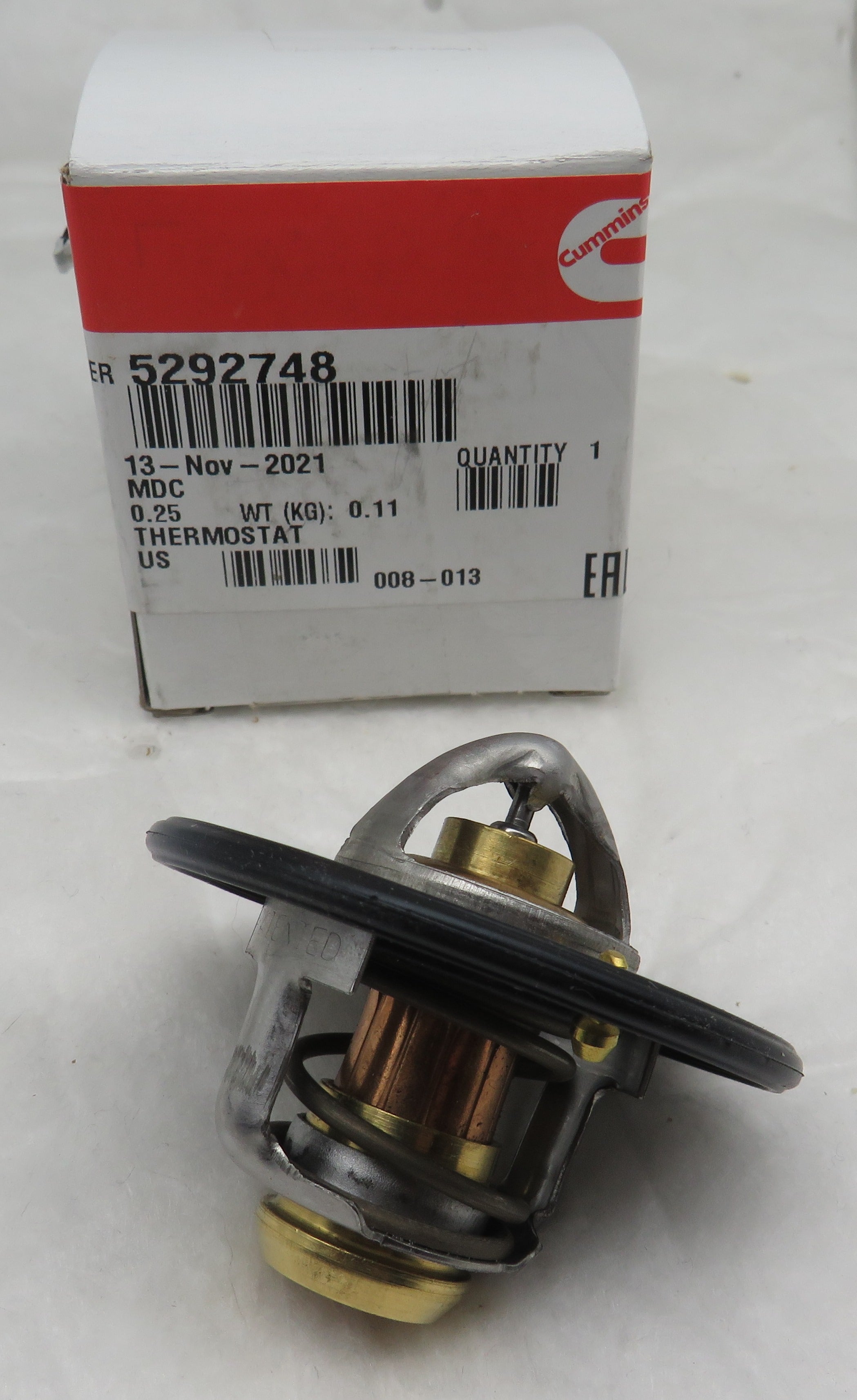 5292748 Cummins Thermostat 3/21/2024 THIS PART IS IN STOCK 3/21/2024