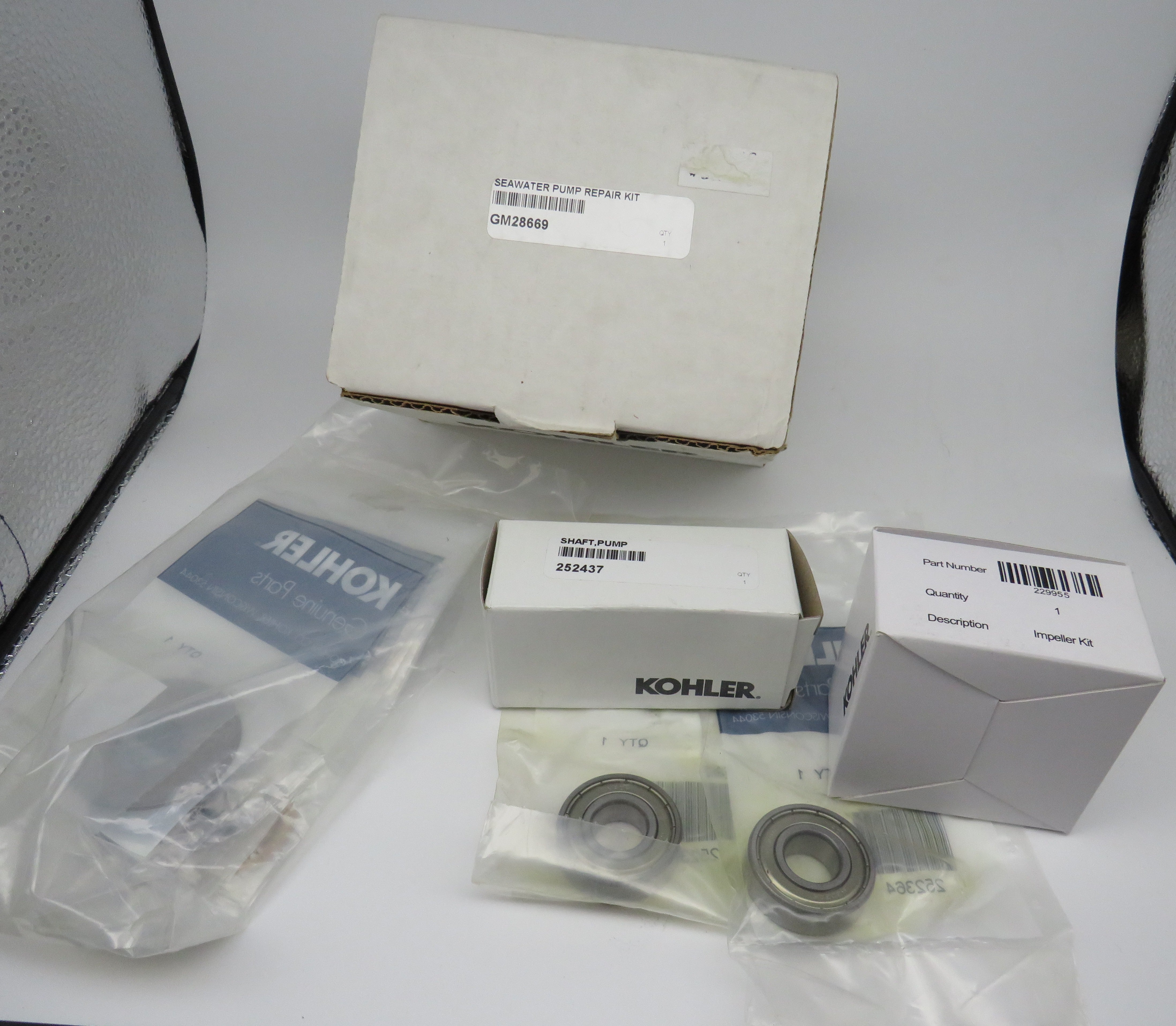 GM28669 Kohler Cooling Seawater Pump Repair Kit