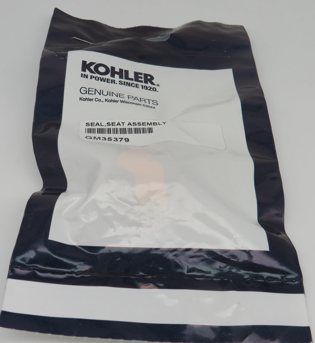 GM35379 Kohler Seat Seal Assembly 5/6/2024 THIS PART IS IN STOCK 5/6/2