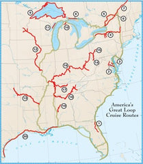 America's Great Loop (AGLCA) Place Maps (Place Mats) 11