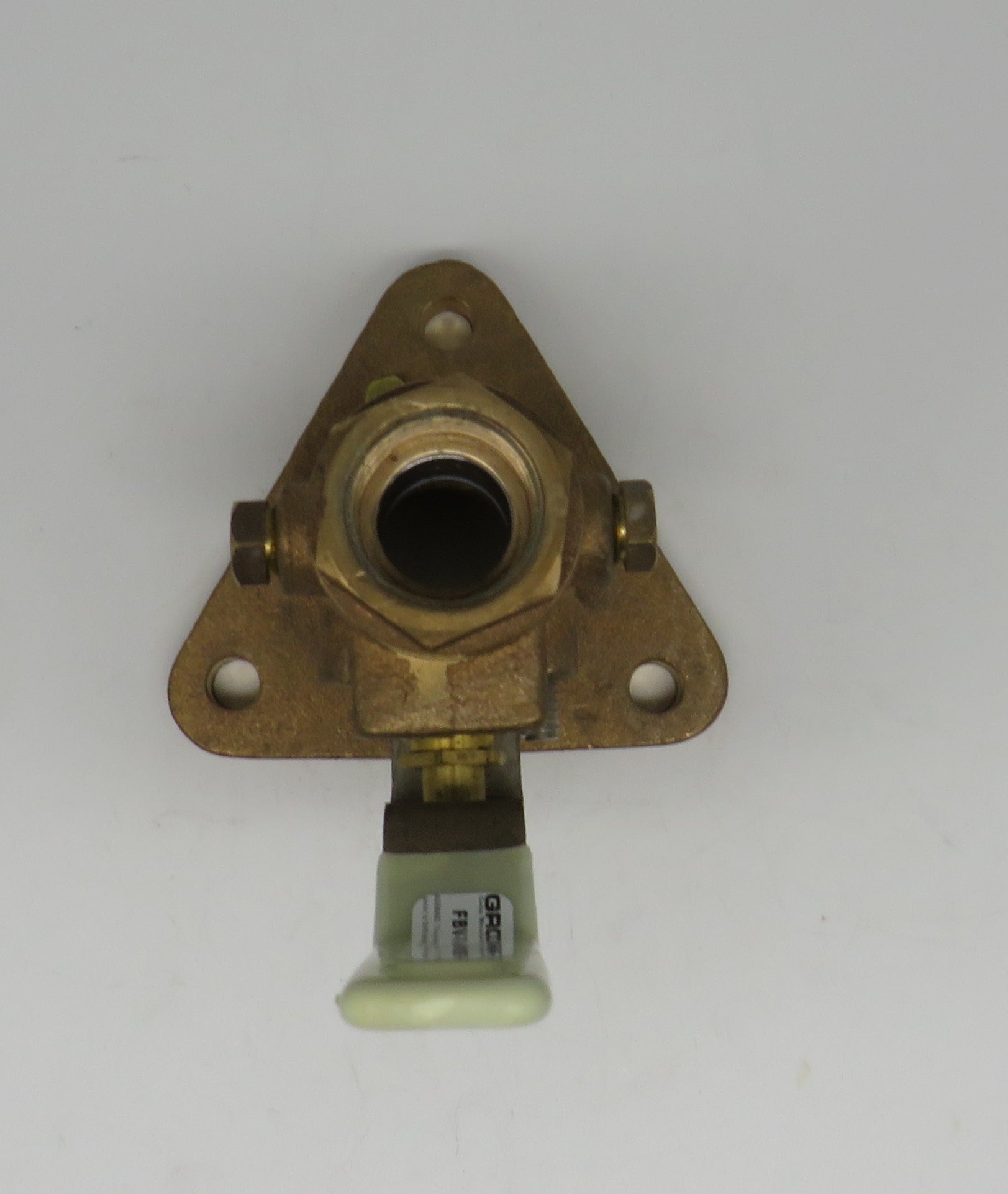thumbnail image 2 of GROCO 3/4" Bronze Tri-Flanged Ball Valve & Seacock - Marine Grade Bronze Valve For Boats 2 of 10