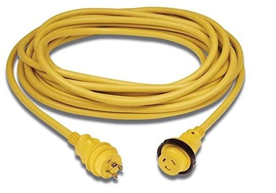 Hubbell Marinco 50 Ft 30A 30 Amp Ship to Shore Power Cord Plus 50SPP (199119)