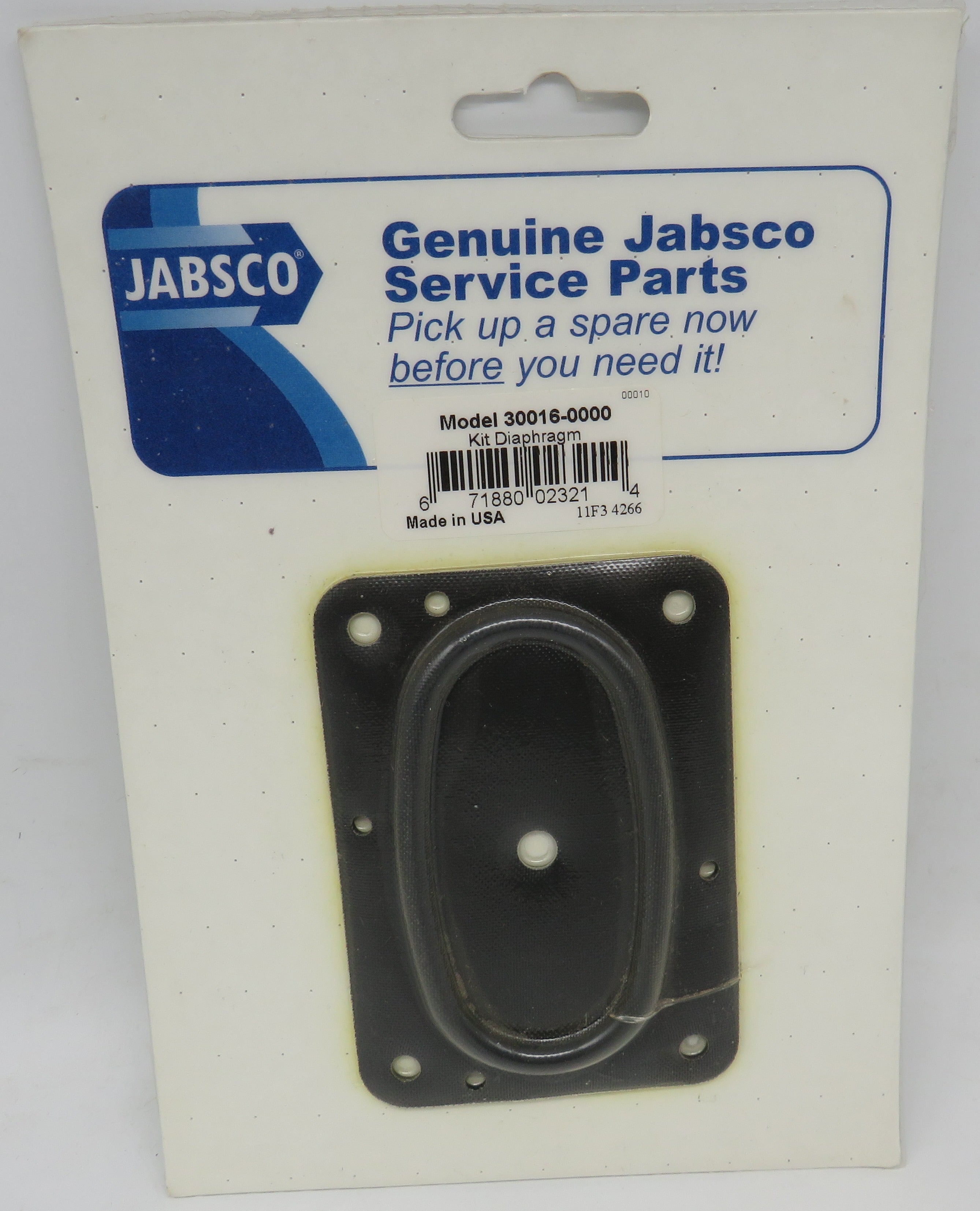 30016-0000 Jabsco Par Diaphragm Kit For 36600, 36680, 36900
