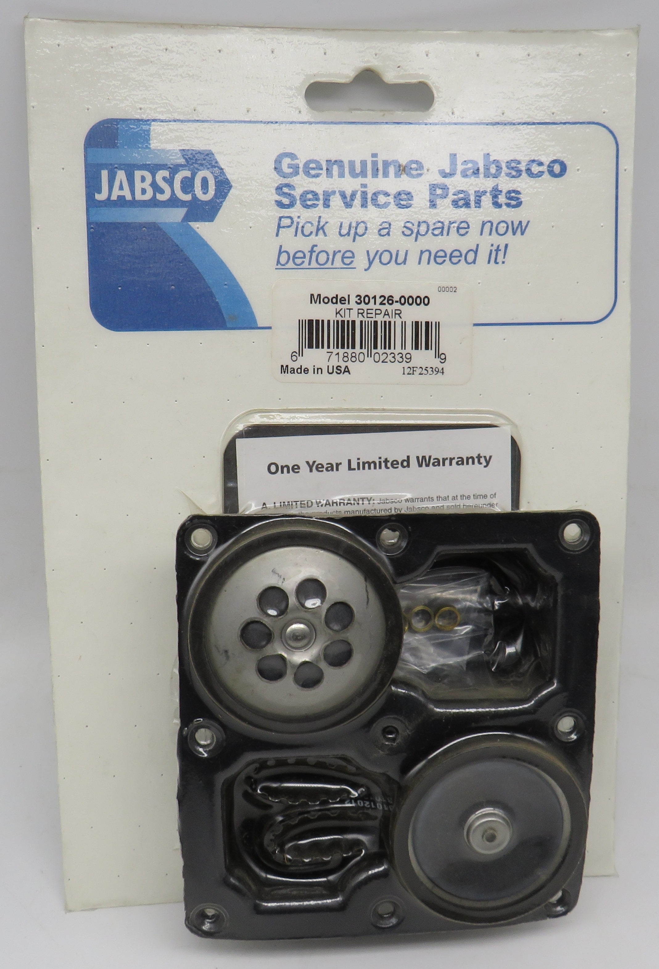 30126-0000 Jabsco Par Service Repair Kit For 36950 Series Pumps