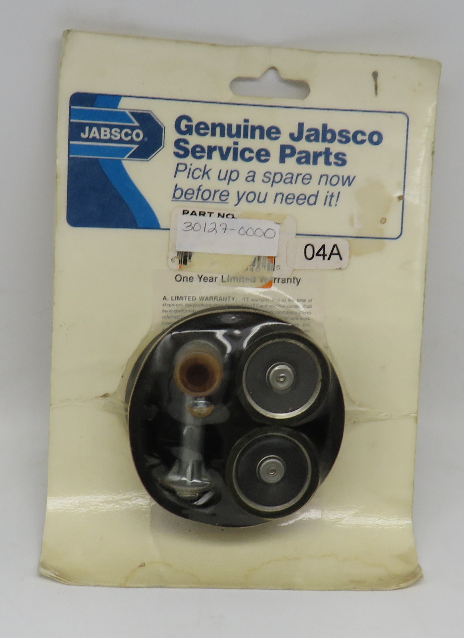 30127-0000 Jabsco Par Ray-Line Valve, Diaphragm, Dampener Kit Fits 37205 Series