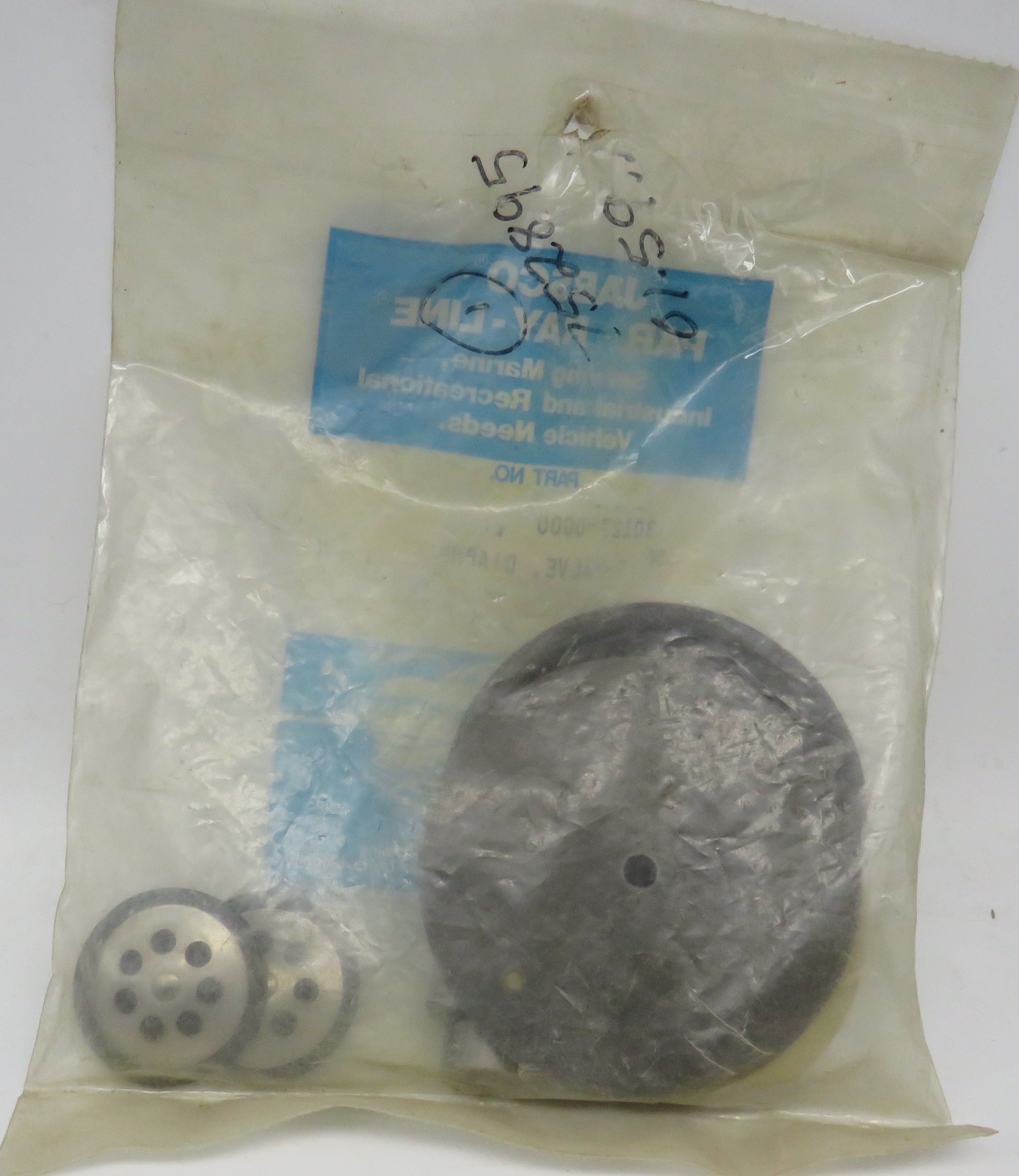 30127-0000 Jabsco Par Ray-Line Valve, Diaphragm, Dampener Kit Fits 37205 Series 3/20/2026 THIS PART IS IN STOCK 3/20/2026