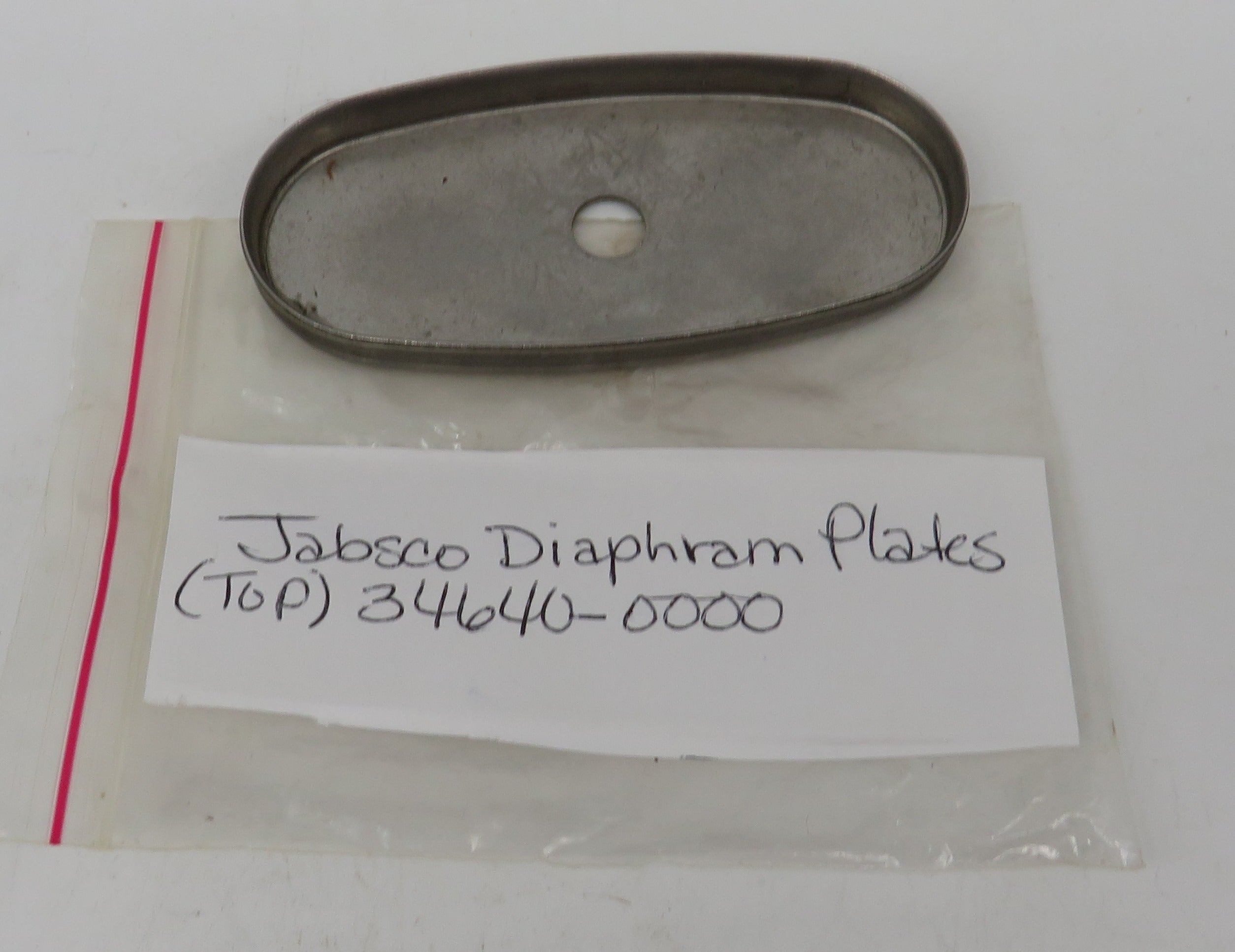 34640-0000 Jabsco Par Diaphragm Plate (Top)