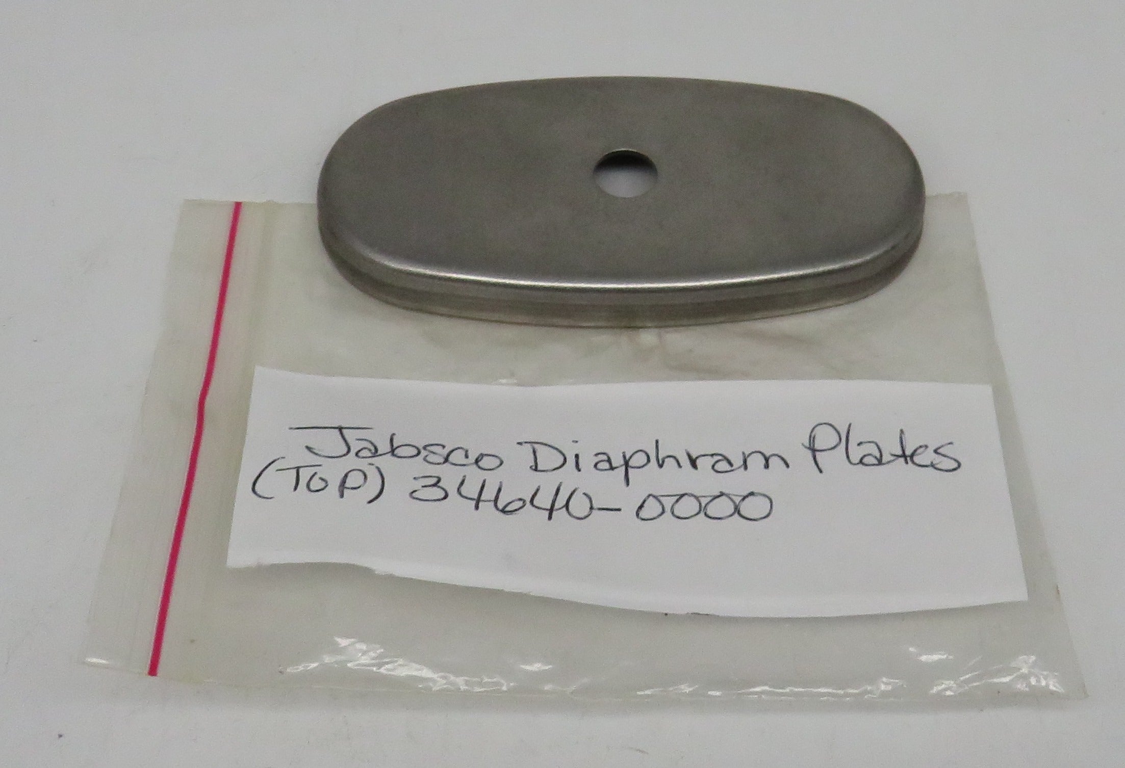 34640-0000 Jabsco Par Diaphragm Plate (Top)