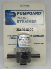 36400-0000 Jabsco Par Pumpguard Inline Strainer 1/2