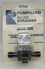 36400-1000 Jabsco Par Pumpguard Inline Strainer 1/2