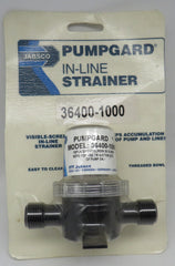 36400-1000 Jabsco Par Pumpguard Inline Strainer 1/2