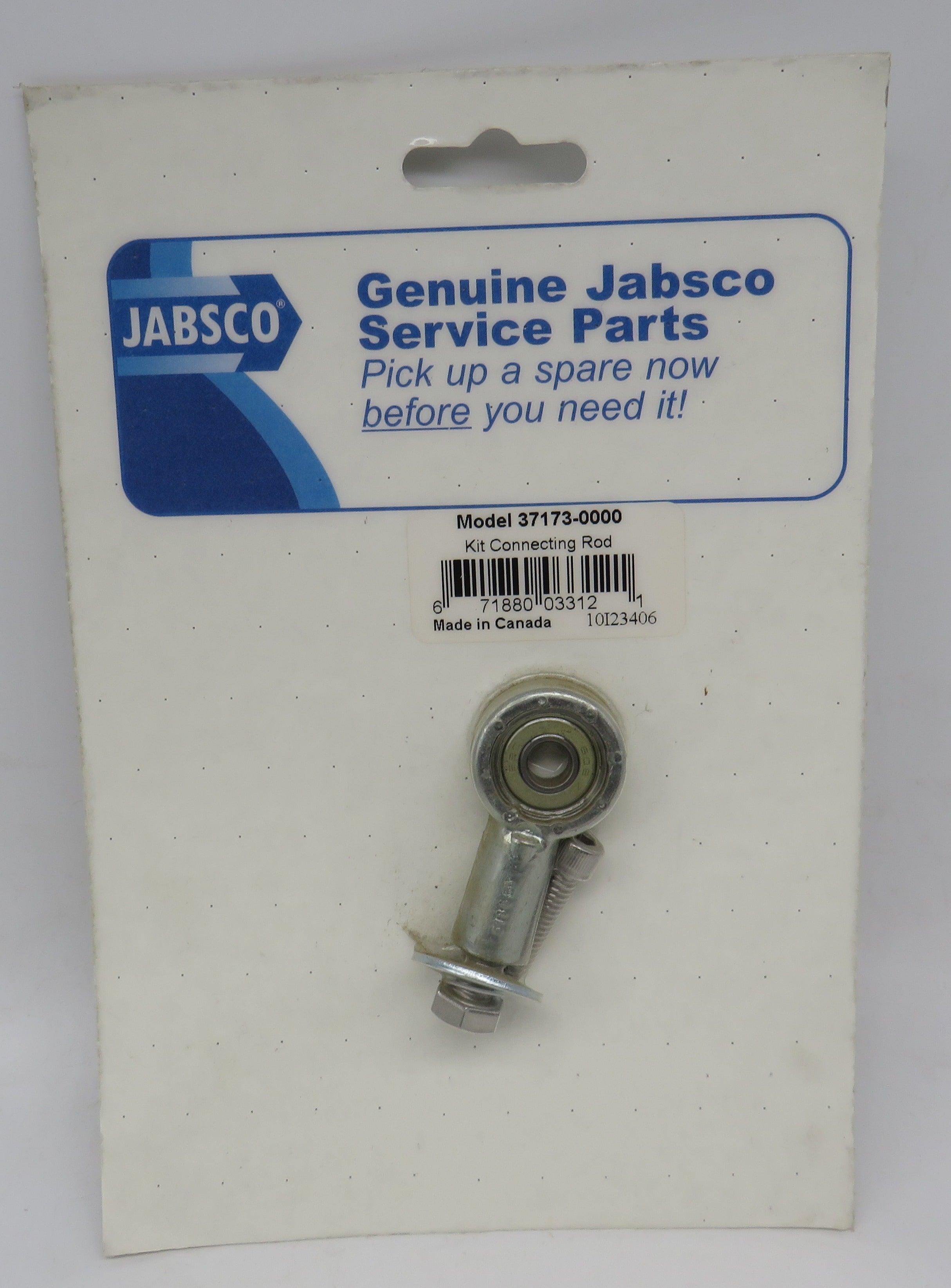 37173-0000 Jabsco Par Connecting Rod Kit For 36600, 36680, 36900 Series 5/8/2026 THIS PART IS IN STOCK 5/8/2026