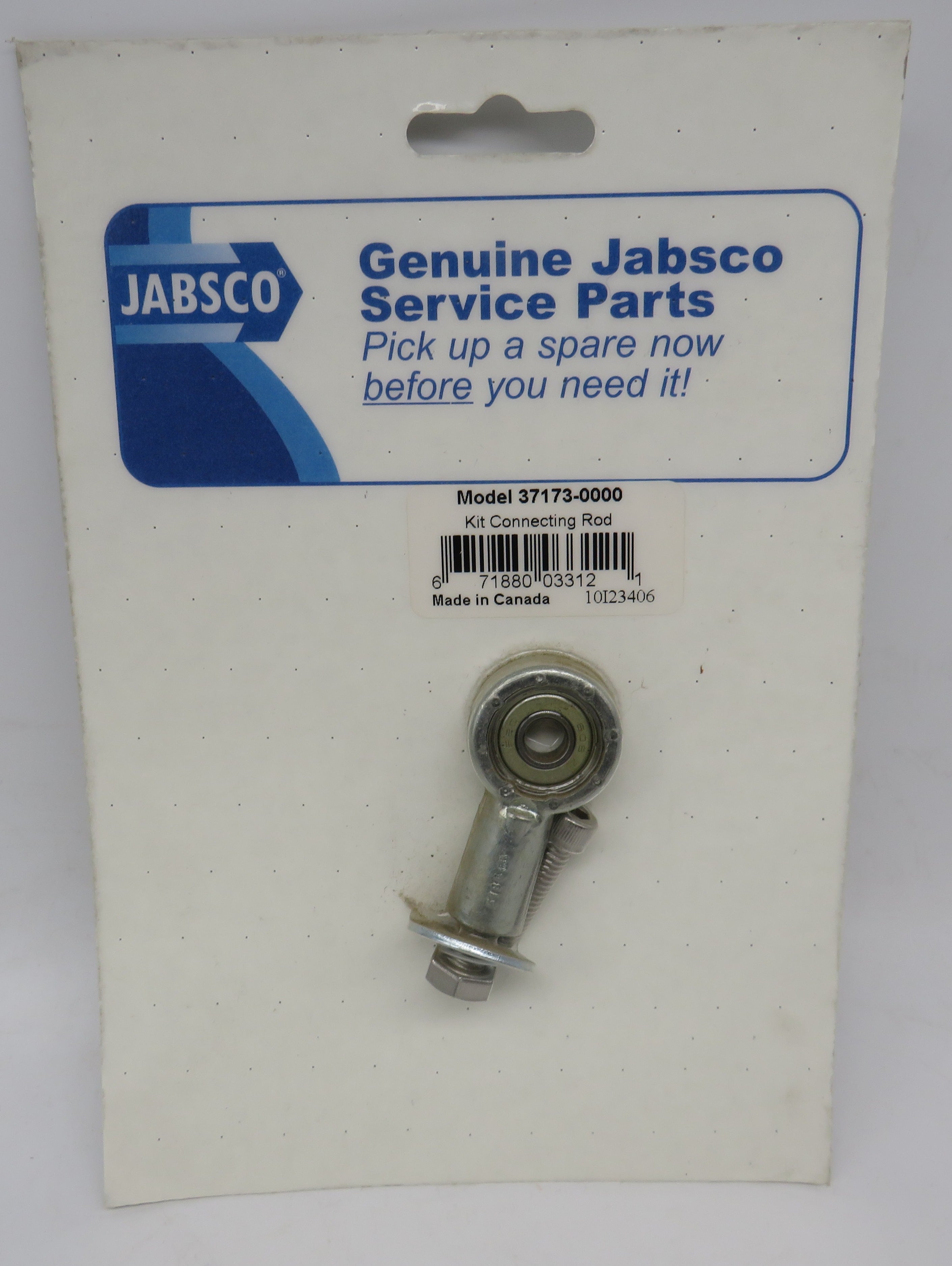 37173-0000 Jabsco Par Connecting Rod Kit For 36600, 36680, 36900 Series 5/8/2026 THIS PART IS IN STOCK 5/8/2026