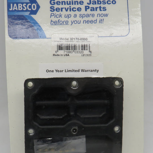 37178-0000 Jabsco Par Dampener Kit 36600, 36960-1, 36900, 36800, 36950-1 3/20/2026 THIS PART IS IN STOCK 3/20/2026