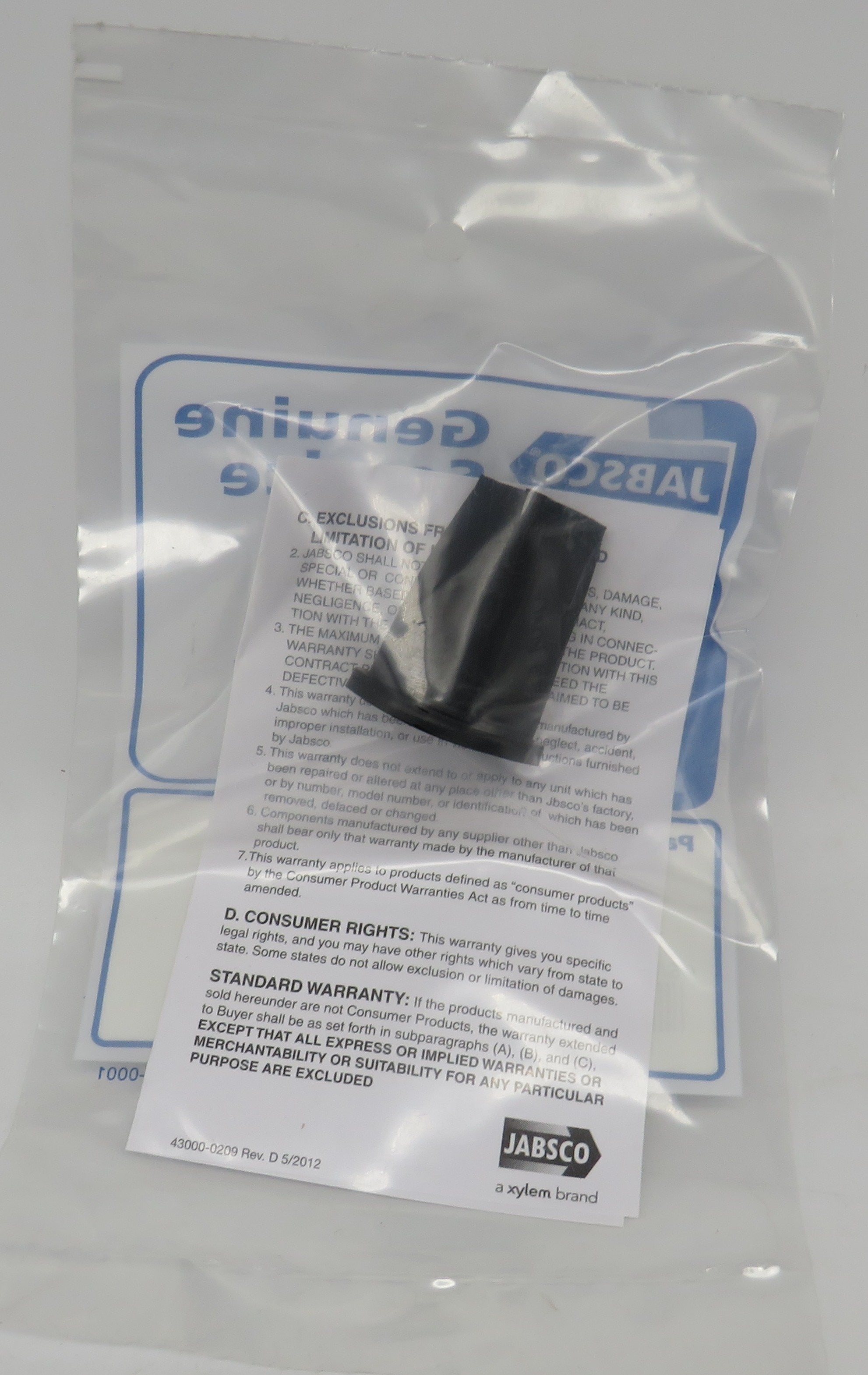 44106-1000 Jabsco Par Joker Valve 12/1/2025 THIS PART IS IN STOCK 12/1/2025