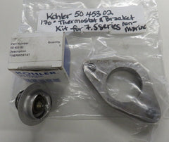 50 453 02 Kohler 170 Degree Thermostat & Bracket For 7.5 Series Non Marine OBSOLETE