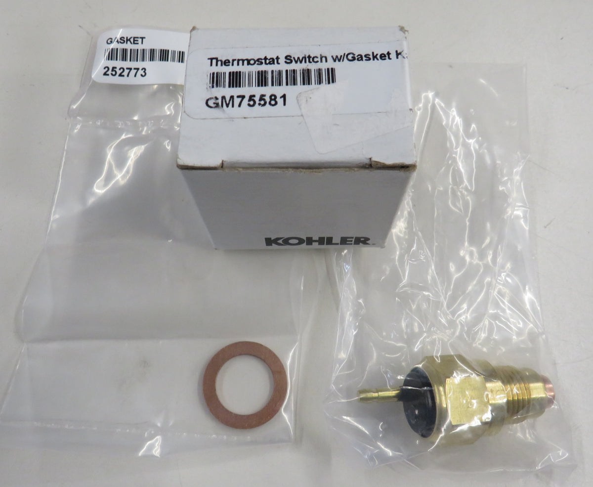 GM75581 Kohler Thermostat Switch With Gasket Kit EssKay Yards Marina