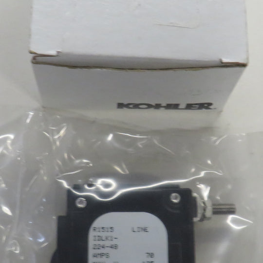 Kohler X-506-48 Circuit Breaker 70A, 250V 1 Pole White Handle 