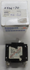 Kohler X-506-70 Circuit Breaker 85A, 1 Pole White Handle 